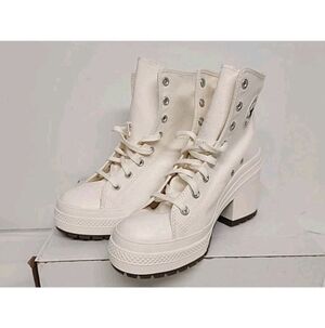 Converse Chuck 70 De Luxe Heel Shoes 'Egret' - A05348C Size Women 12.5
